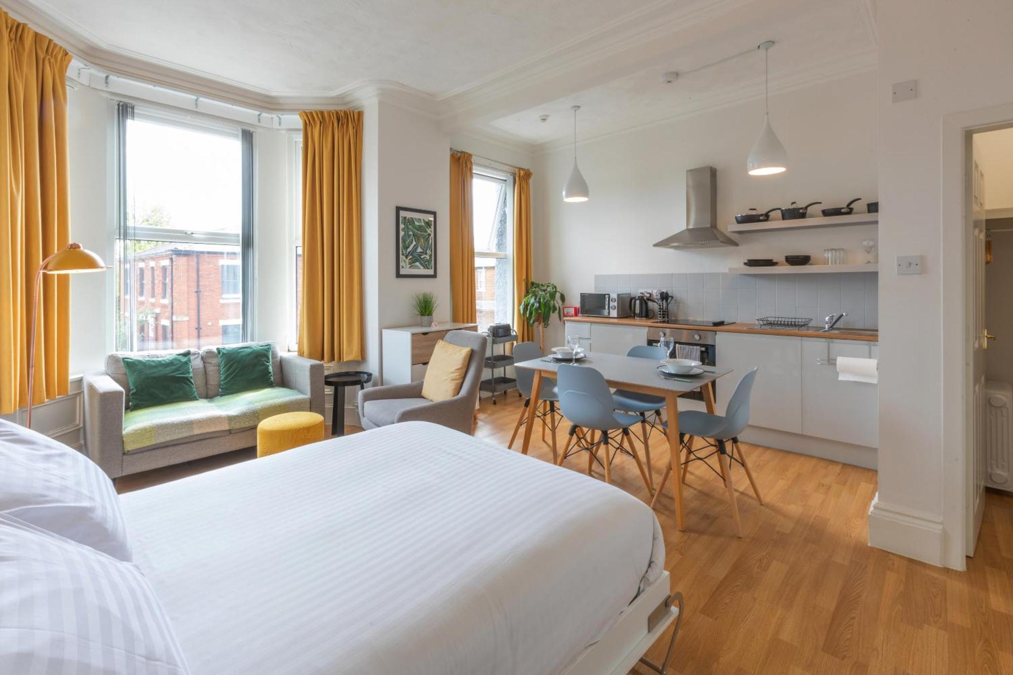 Studio Stay Fulwood Heights プレストン 部屋 写真